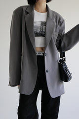 ジェントルボクシージャケット / Gentle Boxy Jacket (2color)