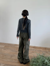 ダウナーカーゴパンツ/Downer cargo pants (3color)