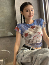 チェリーケーキ半袖Tシャツ
