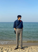 [ASCLO MADE] Final Check Slacks (2color) (6594647031926)