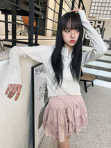 freesia shirred skirt