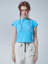 バックレスTシャツ / BACK LESS T