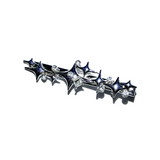 [Baby monster Chiquita/YENA] Silver white cubic star hairpin
