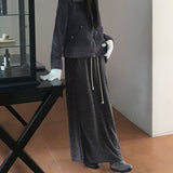 ネルベカットボカシバンディングロングスカート