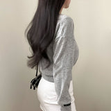 ソフトVネックニットウェア / [Bellide made] Soft V-neck knitwear