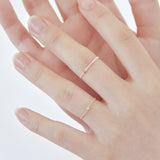 オンリーシルバーチェーンリング / Only Silver Chain Ring (Gold)