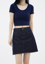 ドウミニスカート/no.6189 Dough mini skirt (2color)