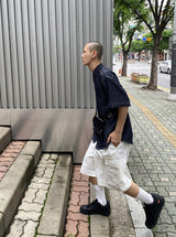 ノンフェードハーフデニムシャツ/No.9580 nonfade denim half NB