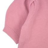 ROSETTE PUFF KNIT