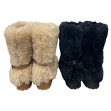 Bear buckle boots