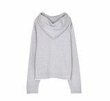 0MWタフカッティングフーディー_melange gray