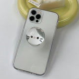 スケッチサムキャットココビードスマホグリップ