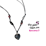 Fly point - black pink