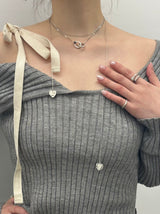 VALENTINA NECKLACE SILVER