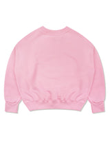 Women's Crop Circle Logo Emboss Le Lis HeavyTerry Sweatshirt Pink(FCD3TS701W)