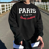 スケートクラビングプリントスウェットシャツ/SKATE CLUBBING PRINTING MTM(5COLOR)