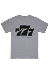 ウィッシュユーラックTシャツ/WISH YOU LUCK 1/2 T-SHIRT_GRAY