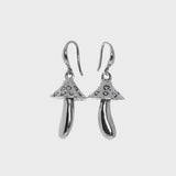 Umbrella mushroom earring
