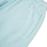 ビッグスクリプトロゴエンボシングスウェットパンツ SKYBLUE