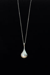 Bulky Drop Necklace (snake line)
