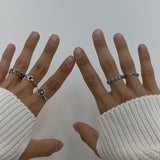 タングルストリングリング / tangle string ring (925silver)