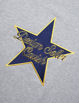 スターロゴ刺繡スウェットシャツ/STAR LOGO EMB SWEATSHIRT GREY(CV2CFUM462A)