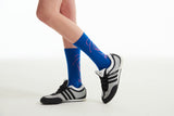 ドゥードゥルチェリープラネットグラフィックソックス／DOODLE CHERRY PLANET GRAPHIC SOCKS [BLUE]