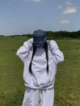 (UNISEX) チャントレタリングスナップフード