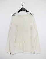 ロペマップニット/Rope Map Knit (2color)