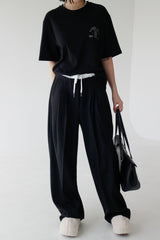 オビカラーマッチングマルチスラックス/Obi Color Matching Multi Slacks (2color)