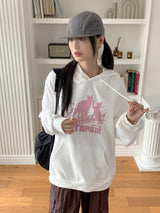 アソップY2KキャットスターロングスリーブフーディTシャツ