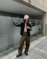 (Unisex) String cargo pants