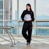サークルニューシンボルロゴボレロスウェットシャツ BLACK