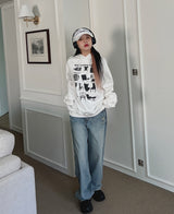 チェアフーディー/Chair Hooded T-shirt (2color)