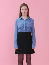 JENNY TWEED MINI SKIRT_BLACK (6612508770422)