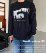 Bleed printing long sleeve
