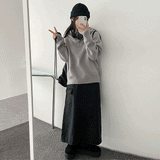 Bond the button knit hood