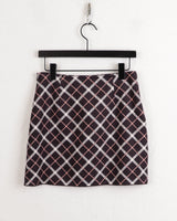 ベリンティーンチェックミニスカート / Bellin Teen Check Mini Skirt