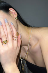 ホリデーハート010R / HOLIDAY HEARTS 010R (GOLD)