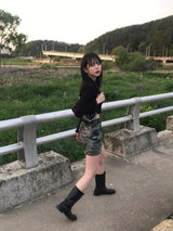 ミリタリーカーゴミニスカート