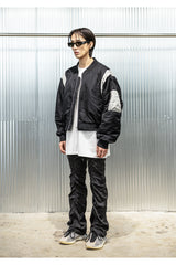 クロップバーシティーMA-1ジャンパー / CROP VARSITY MA-1 JUMPER