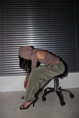 06. PARACHUTE PANTS KHAKI