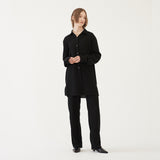 PLEATS BANDING PANTS (BLACK) (6579694665846)
