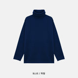 ナッピングハイネックニットＴシャツ (7colors)