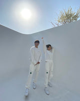 FLOVER MTM SWEAT SHIRTS (IVORY) (6555029962870)