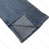 MOブーツカットオープンデニムパンツ/MO bootcut open denim pants