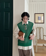 22S/S フラワーベーシックシャツ (5 color) (6691088728182)