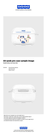HAPPY CAT HOUSE-BLUE(AIR PODS PRO-CLEAR HARD) (6598909526134)