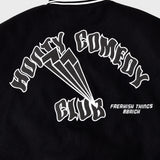 SMILING EYES VARSITY ZIP-UP JACKET