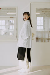 ユニセックスダッフルジャケット / unisex duffle jacket white
